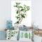 Designart - Vintage Green Leaves Plants VII - Traditional Canvas Wall Art Print